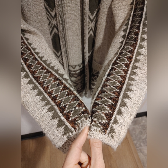 Lucky Brand EUC S boho cardigan with pockets - Picture 3 of 7